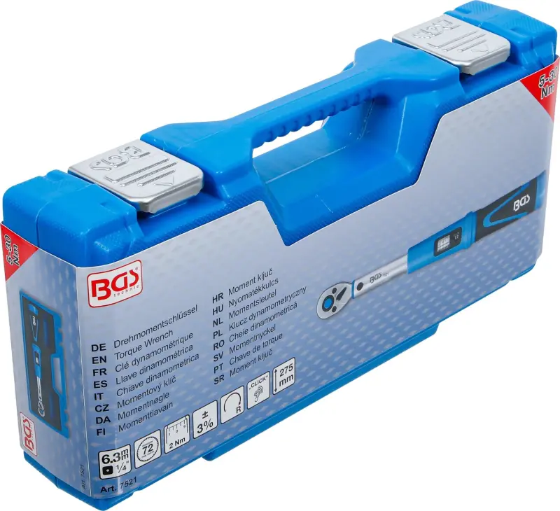 BGS 7521 Momentový kľúč 1/4" 5 - 30 Nm