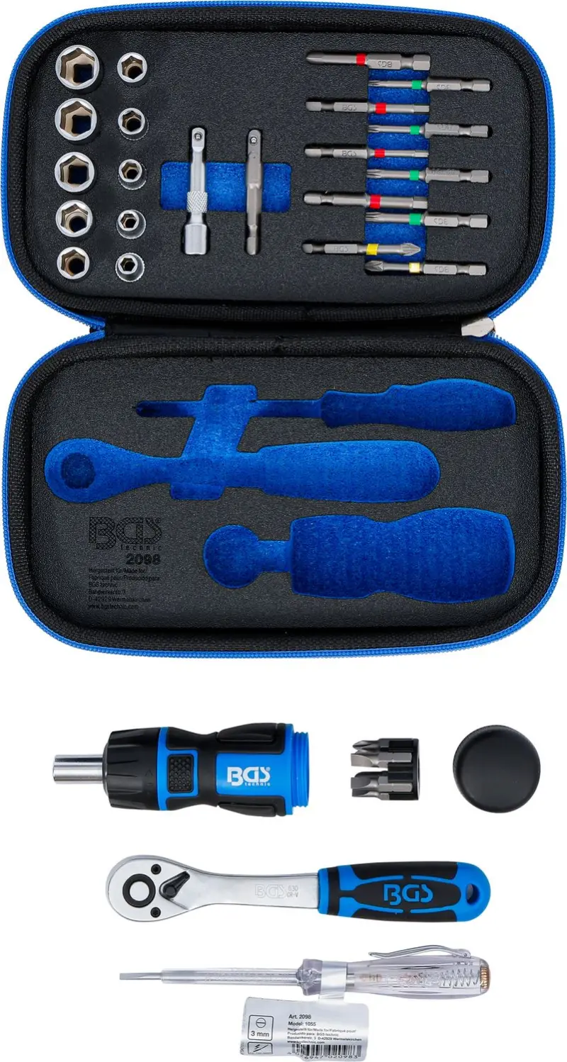 BGS 2098 Gola sada 1/4" | 26 dielov
