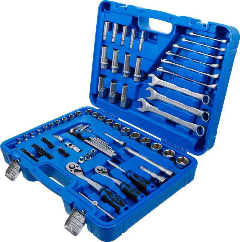 BGS 74701 Gola sada 1/4" - 3/8" vrátane kľúčov - 92 dielov