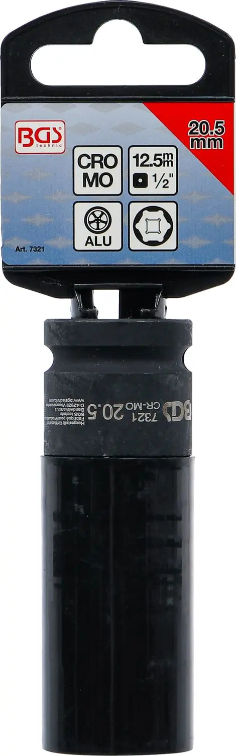 BGS 7321 Nástrčná hlavica 1/2" 20,5 mm