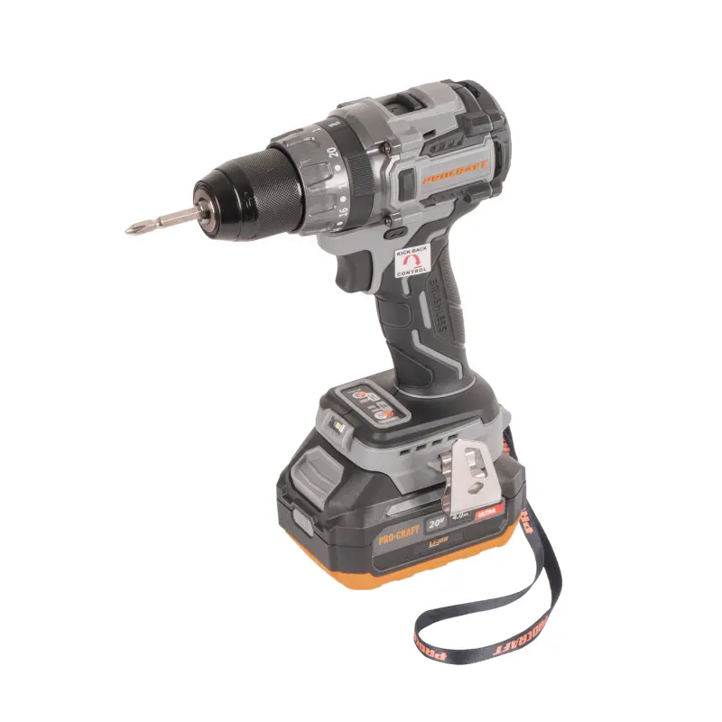 Aku vrtací šroubovák Procraft Industrial CD20A (PRCCD20A1BC)