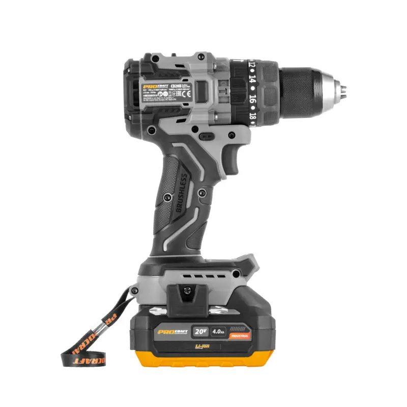 Aku vrtací šroubovák Procraft Industrial Procraft Industrial CD20B (4,0 Ah) (PRCCD20B1BC)