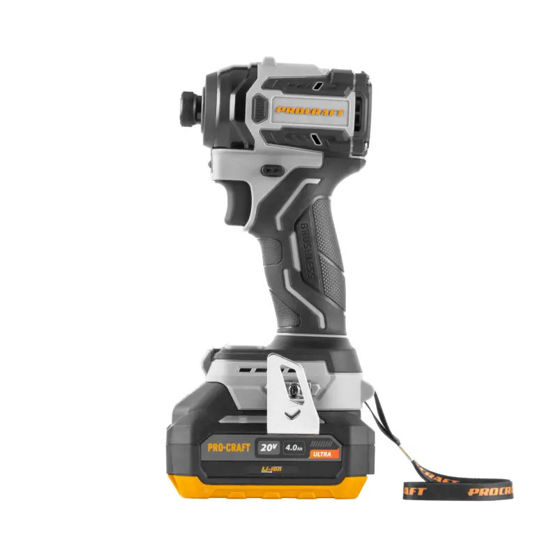 Aku rázový utahovák Procraft Industrial ID20A 1/4" 80 ÷180 Nm (4,0 Ah) (PRID20A1B)