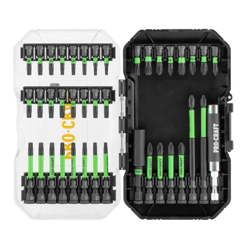 Aku rázový utahovák Procraft Industrial ID20A 1/4" 80 ÷180 Nm (4,0 Ah) (PRID20A1B)