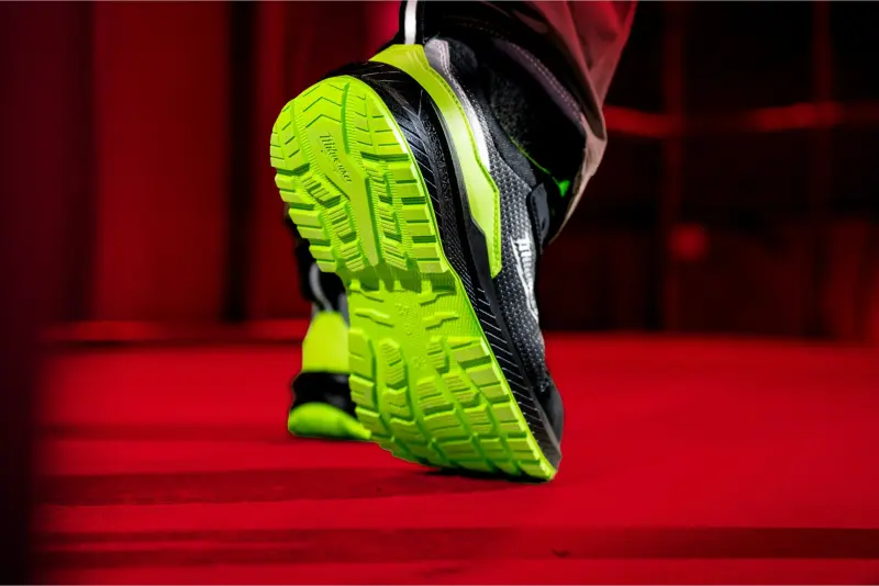 Bezpečnostní obuv Milwaukee FLEXTRED s vysokou viditelností, textilní svršek, FXT S1PS Green 1L616166 SC FO SR ESD, zelená barva (vel.47), 4932501361