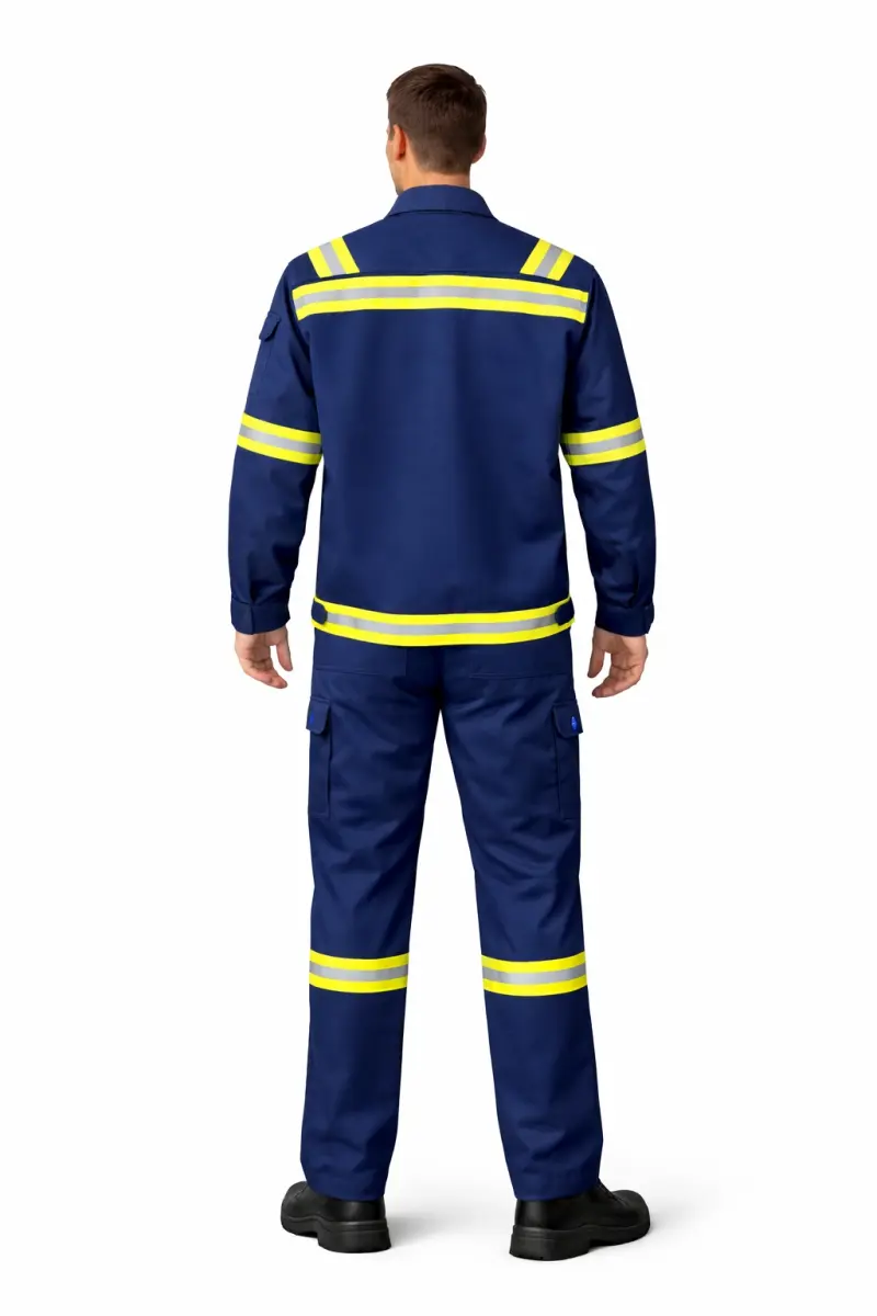 Pracovní bunda NOMAK z originálního materiálu Nomex, Modrá, Vel. XL - 54 (MKR000B54)