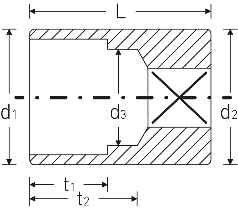 Nástrčná hlavice 1/4" 12hr. AS-Drive 9 mm Stahlwille 01030009 (STAHL01030009)