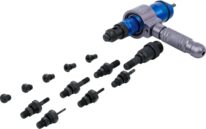 Nastavec na vrtačky BGS 74690 pro nýtovací matice M3 - M12 (BGS1074690)