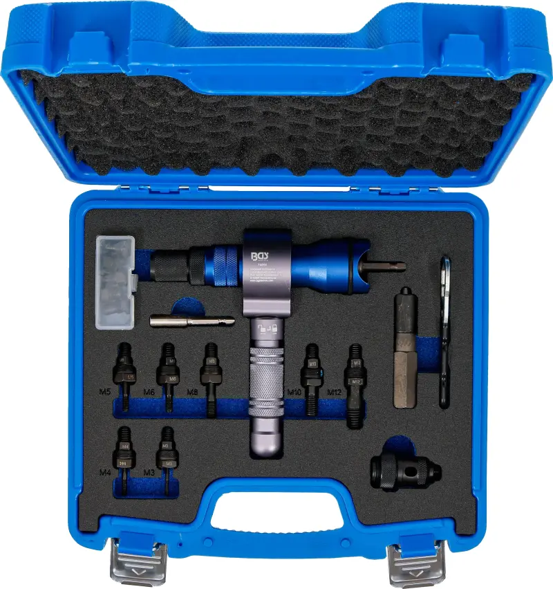 Nastavec na vrtačky BGS 74690 pro nýtovací matice M3 - M12 (BGS1074690)