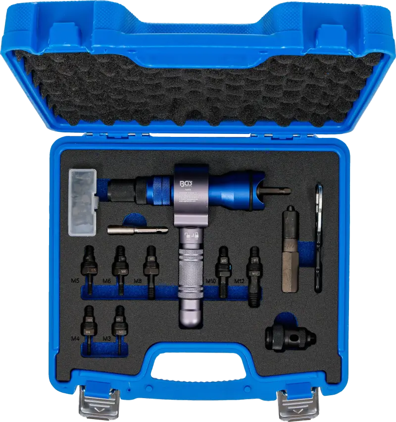 Nastavec na vrtačky BGS 74690 pro nýtovací matice M3 - M12 (BGS1074690)