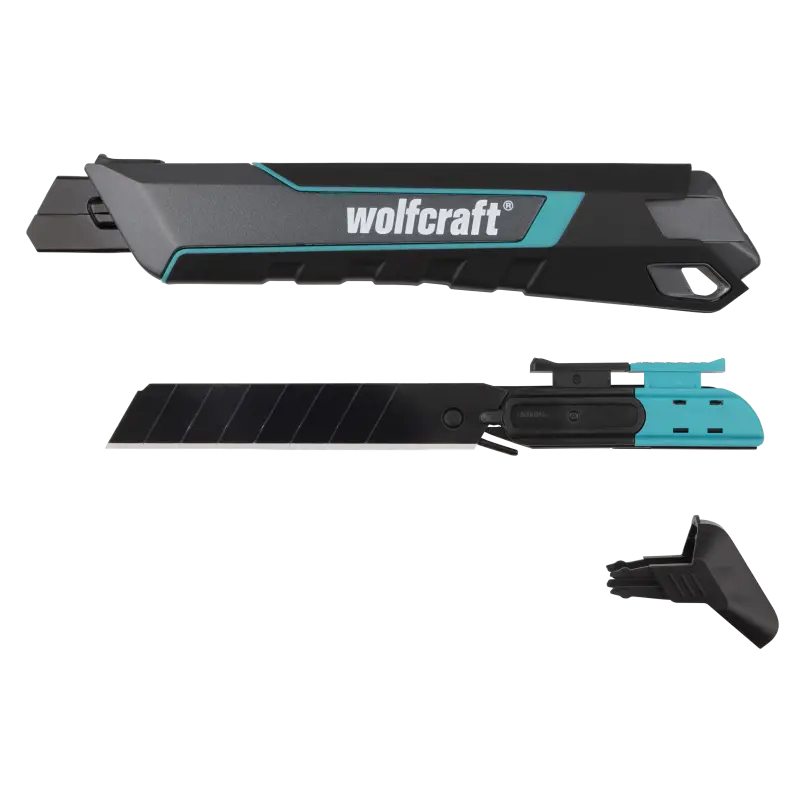 Nůž s odlamovací čepelí Wolfcraft PRO SAFETY, 18 mm, L/P 4290000 (WOLF4290000)