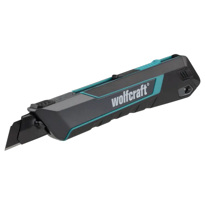 Nůž s odlamovací čepelí Wolfcraft PRO SAFETY, 18 mm, L/P 4290000 (WOLF4290000)