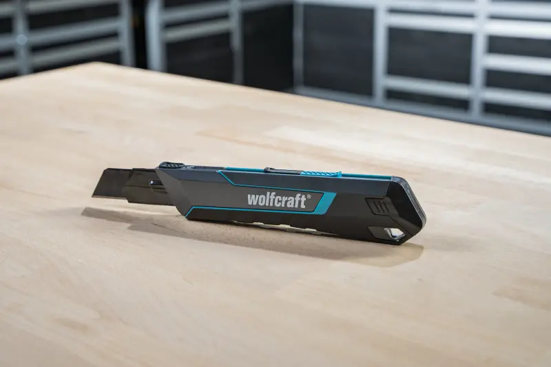 Nůž s odlamovací čepelí Wolfcraft PRO SAFETY, 18 mm, L/P 4290000 (WOLF4290000)