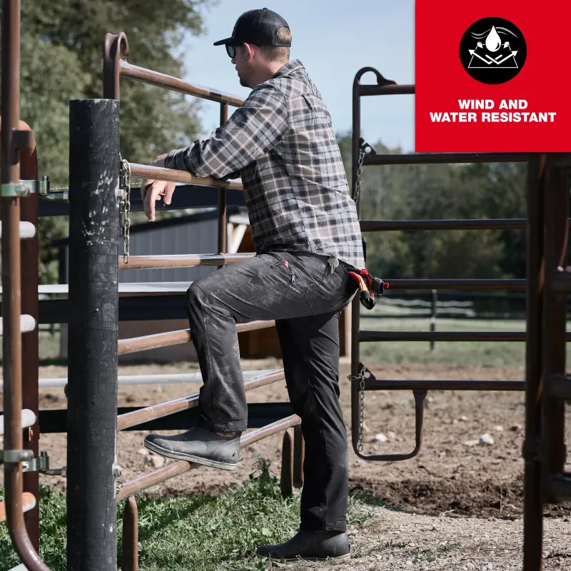 Pracovní kalhoty MILWAUKEE FREEFLEX Stretch, hnědé, Vel. 56/XL, 4932502057