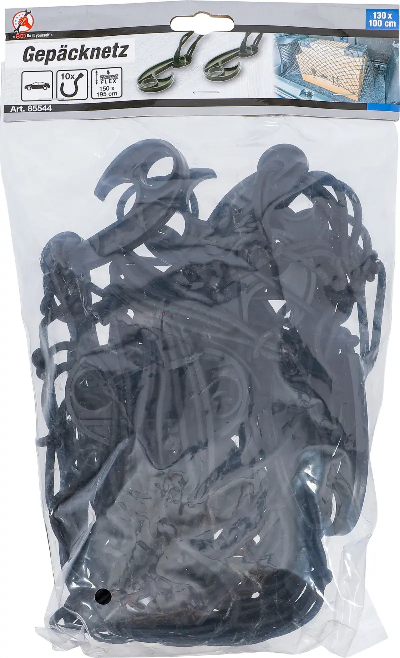 Sieť na batožinu 130 x 100 cm Kraftmann 85544 (BGS1085544)