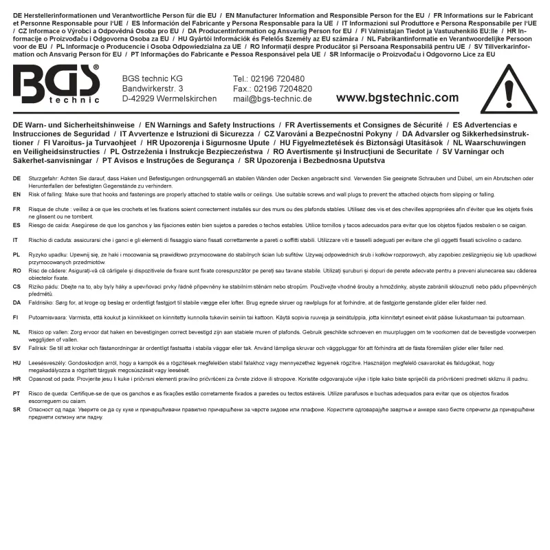 Sieť na batožinu 38 x 38 cm Kraftmann 85542 (BGS1085542)