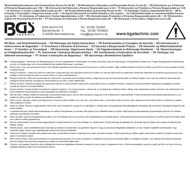 Pištoľ na penu v patrónach BGS 73267 (BGS1073267)