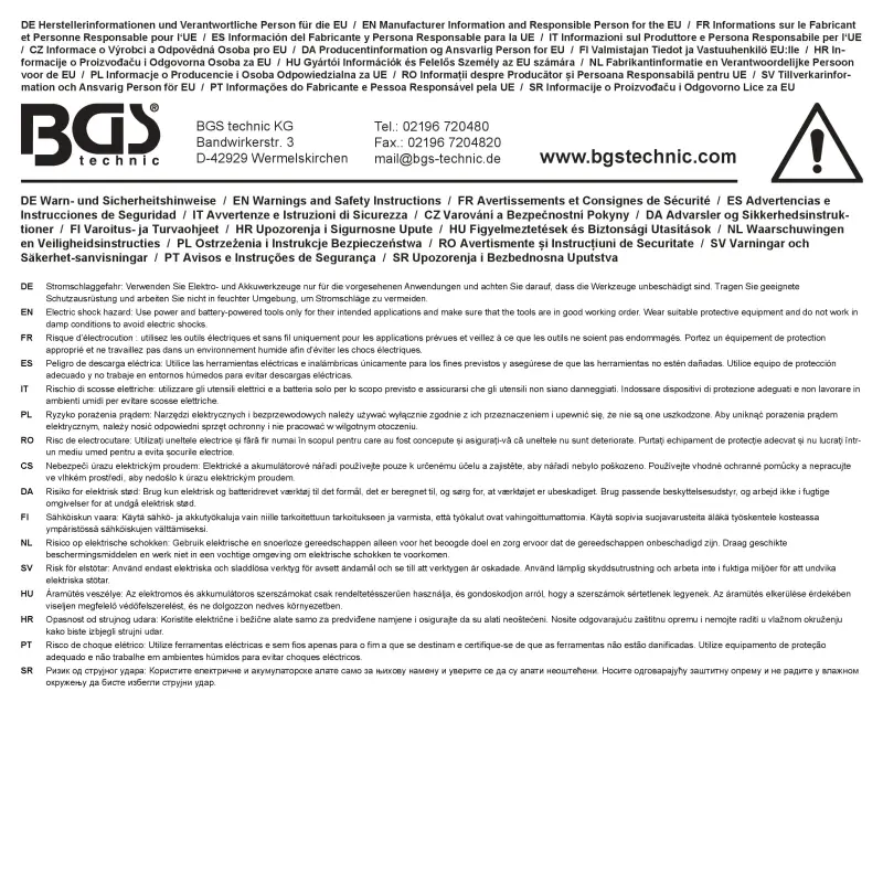 Viacnásobná nabíjačka 3 x 2,5 A 18 V BGS 7385 (BGS107385)