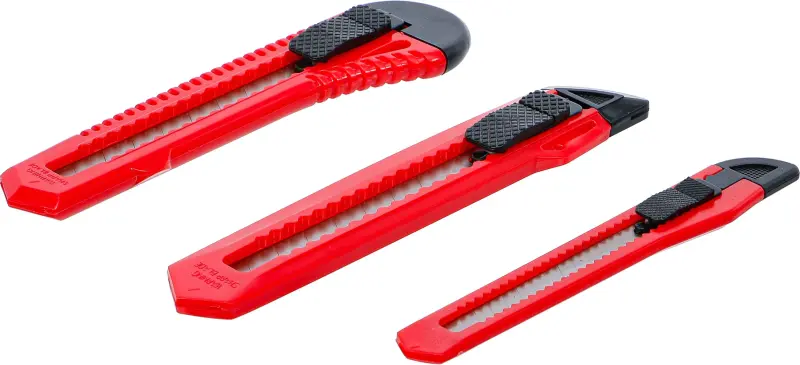 Odlamovacie nože, čepeľ 9/18 mm Kraftmann 50599 - 3 diely (BGS1050599)