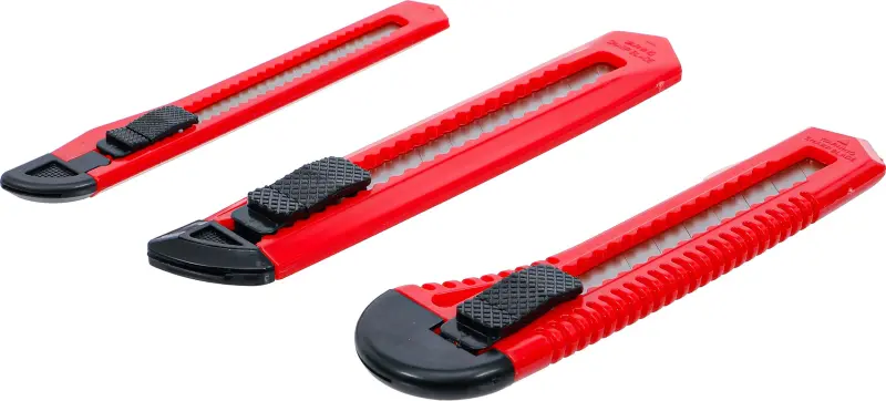 Odlamovacie nože, čepeľ 9/18 mm Kraftmann 50599 - 3 diely (BGS1050599)