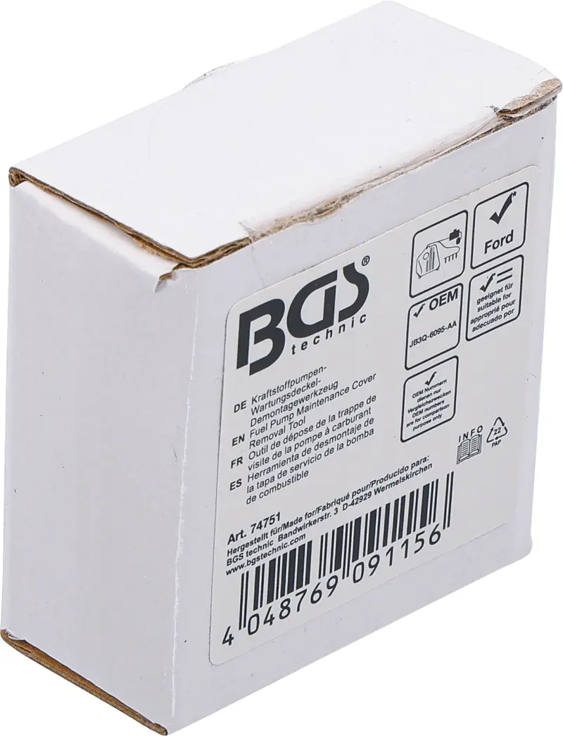 Nástroj na demontáž servisného veka palivového čerpadla pre Ford 2.0L EcoBlue Diesel BGS 74751 (BGS1074751)