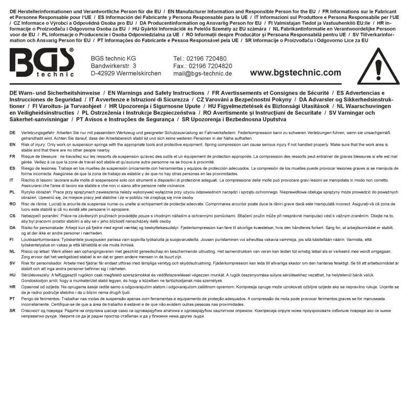 Nástroj na vyrovnanie zadných náprav tlmičov pre vozidlá Tesla BGS 74651 (BGS1074651)