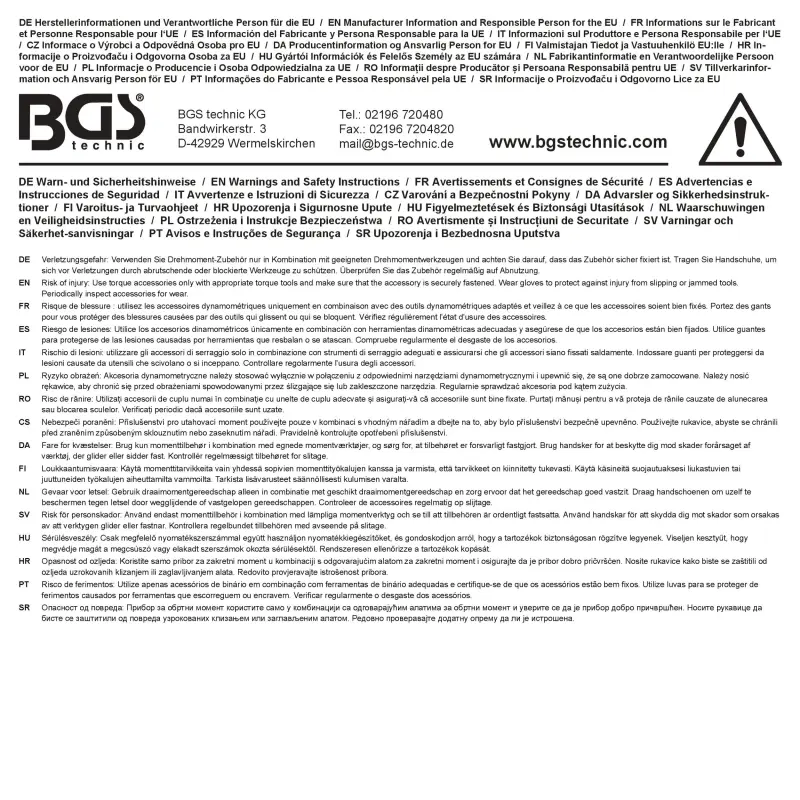 Račňový uhlomer 1/2" Kraftmann 93084 (BGS1093084)