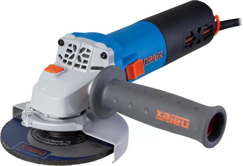 Úhlová bruska Narex 9-125 BOX RK s řeznými kotouči (NA65407014)