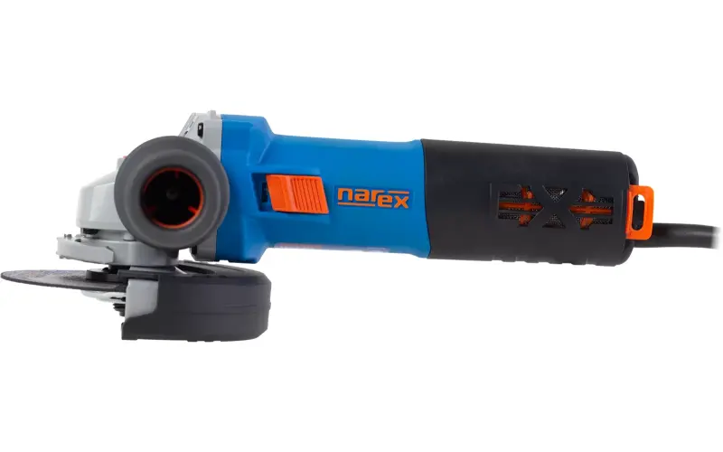 Úhlová bruska Narex 9-125 BOX RK s řeznými kotouči (NA65407014)