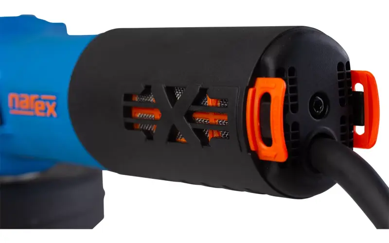 Úhlová bruska Narex 9-125 BOX RK s řeznými kotouči (NA65407014)