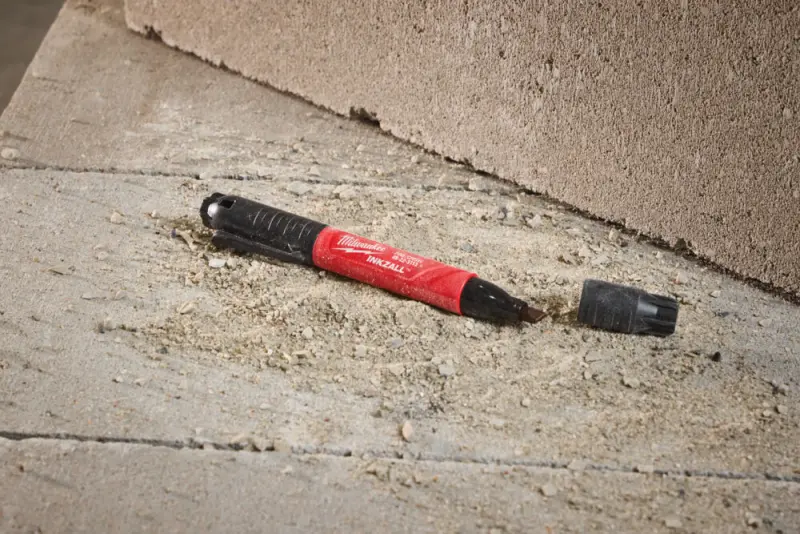 Značkovač Milwaukee INKZALL, oboustranný - jemný/plochý, jednotlivě (MI4932502326)