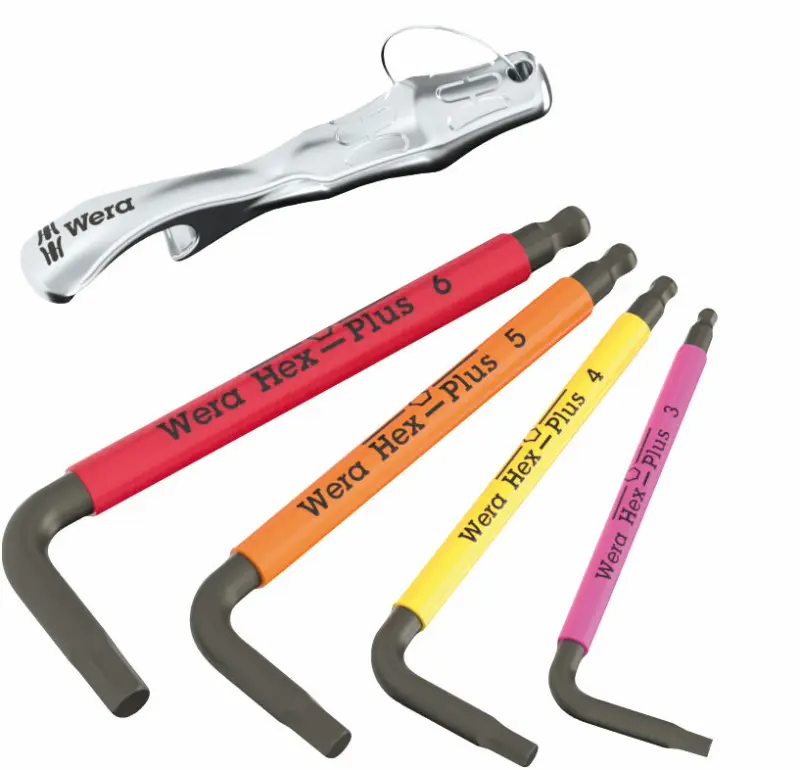 Wera 135825 Zástrčné kľúče Tool-Card Hex-Plus Christmas 2026 v pultovom displeji (W05135825001)