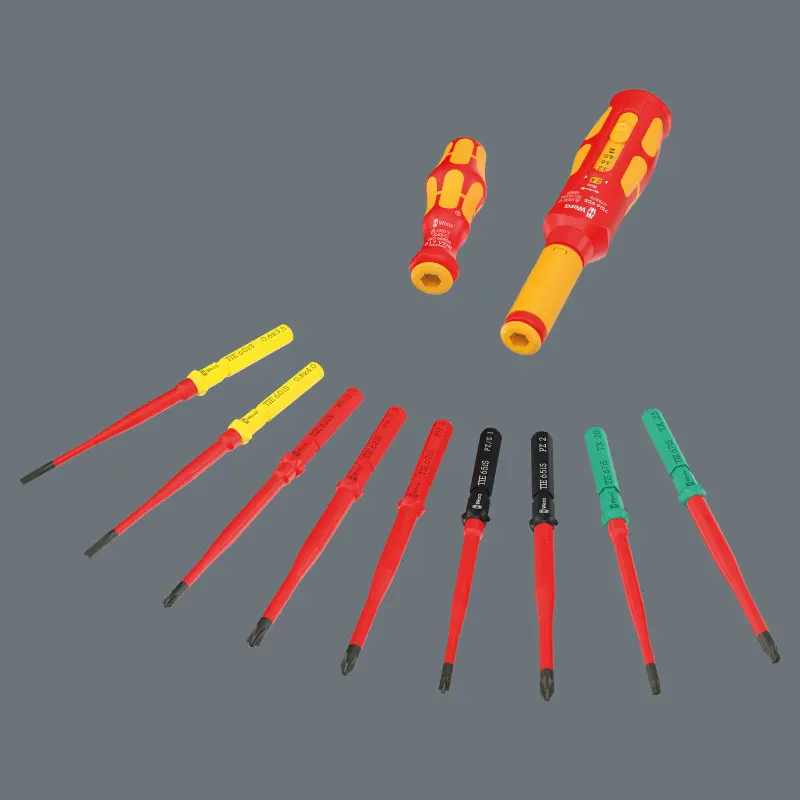 Wera 006634 Náradie pre skrutkové spoje rozvádzačov regulácia otáčok Kraftform Kompakt VDE Safe-Torque Basic 1 - 11 dielov (W05006634001)