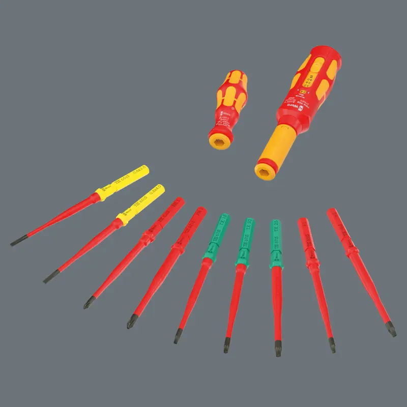 Wera 006635 Náradie pre skrutkové spoje rozvádzačov regulácia otáčok Kraftform Kompakt VDE Safe-Torque Basic 2 - 11 dielov (W05006635001)