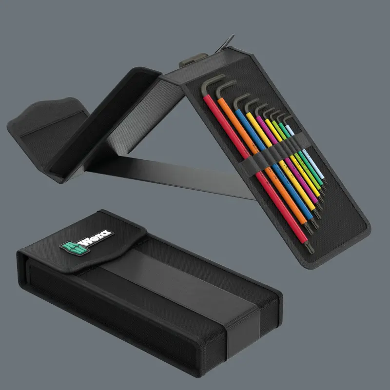 Wera 133287 Zástrčné kľúče viacfarebné HEX a TORX® 1 - 19 dielov (W05133287001)
