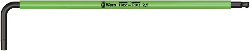 Wera 133286 Zástrčné kľúče viacfarebné Hex-Plus 1, metrické a imperiálne - 19 dielov (W05133286001)