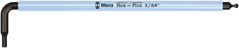 Wera 133286 Zástrčné kľúče viacfarebné Hex-Plus 1, metrické a imperiálne - 19 dielov (W05133286001)