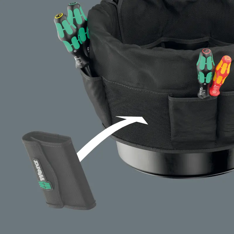 Wera 105100 Skrutkovače SL, PH, PZ, TORX® vo vložke do vedra 1. Typ 9599 - 13 dielov (W05105100001)