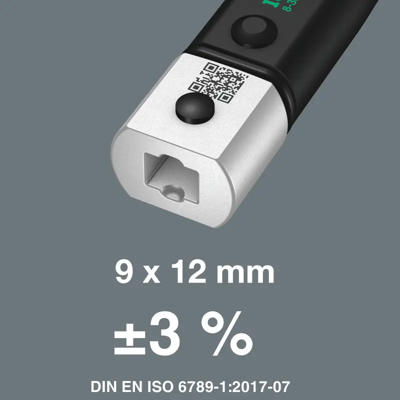 Wera 136062 Momentový kľúč Click-Torque X 2 pre nástrčné nástroje 14x18mm (10 ÷ 50 Nm). Typ 9558 - 5 dielov (W05136062001)