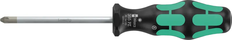 Wera 150128 Náraďový modul - penová vložka 9718. Skrutkovače Kraftform Serie 300 SL, PH, PZ. Súprava 2 - 7 dielov (W05150128001)