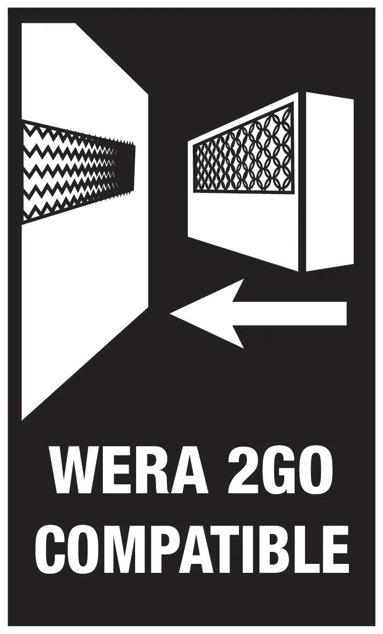 Wera 136428 Textilný box 9596 Kraftform Compact Zyklop Mini 2 Sada 1, bez náradia (W05136428001)