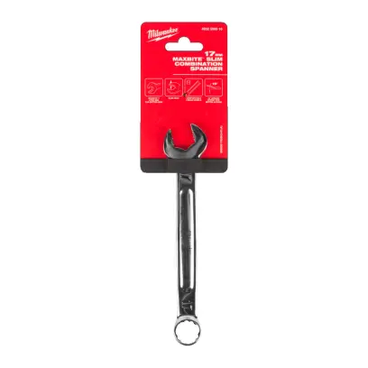 Očkoplochý kľúč Milwaukee 17 mm MAXBITE Slim, 1 ks, 4932500016