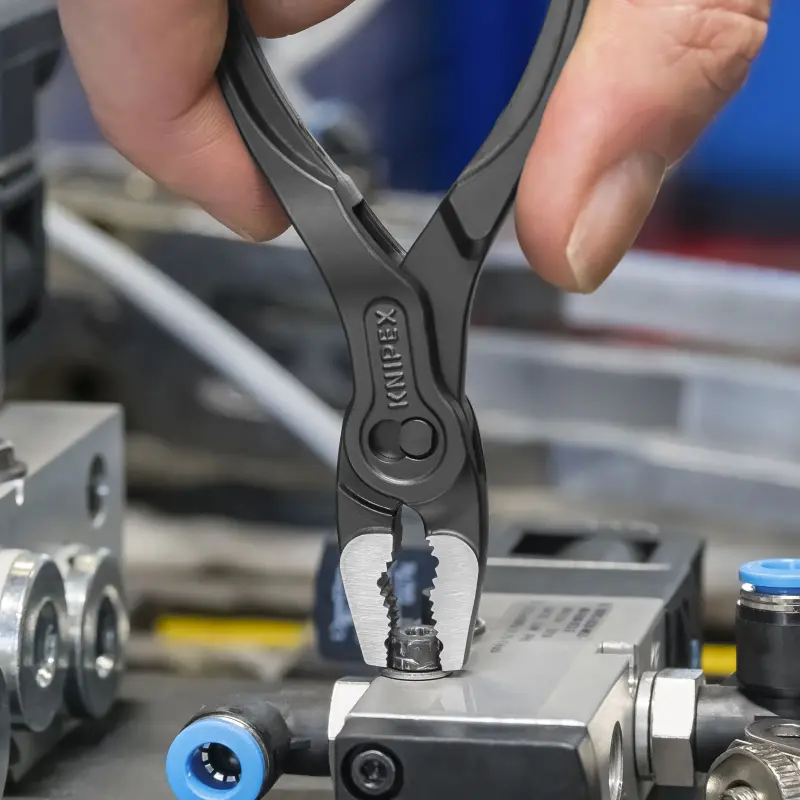 Kleště TwinGrip XS 100 mm KNIPEX 82 00 100 s předním a bočním úchopem (K8200100)