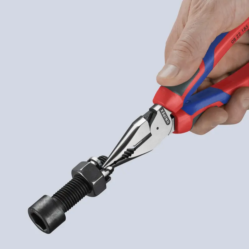 Kombinované jehlové kleště Knipex 08 22 185 S01 - vánoční limitovaná edice (K 08 22 185 S01)