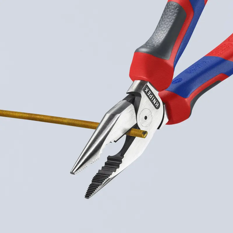Kombinované jehlové kleště Knipex 08 22 185 S01 - vánoční limitovaná edice (K 08 22 185 S01)