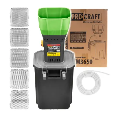 Elektrický šrotovník na obilí Procraft PCM3650 (PRCPCM3650)