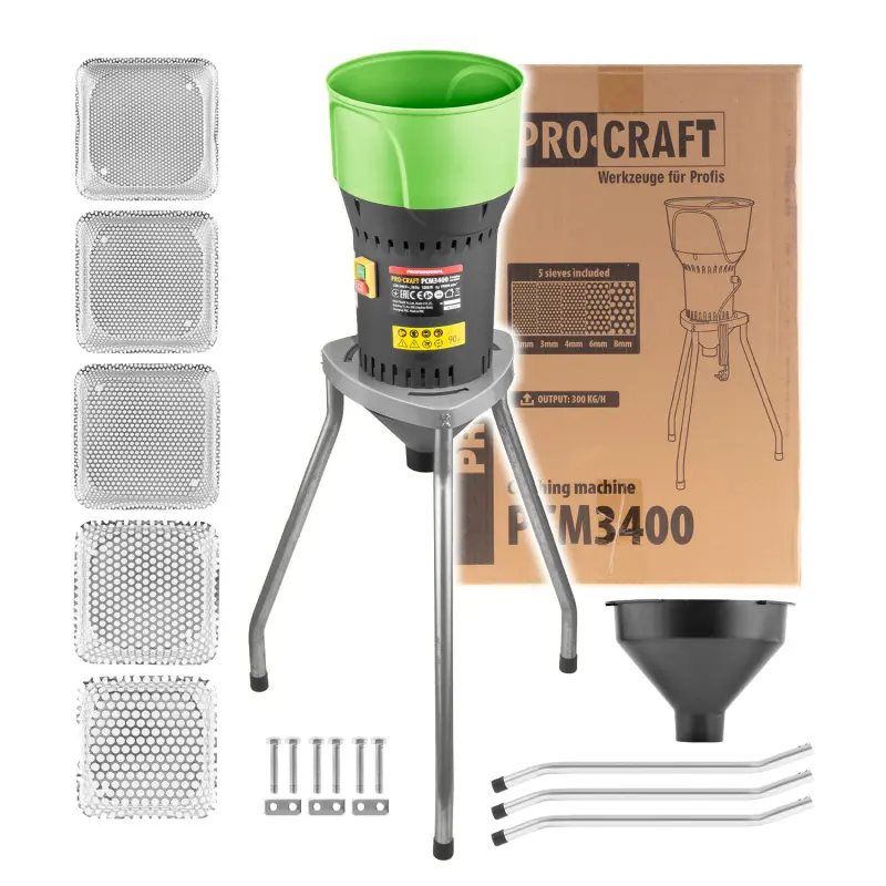 Elektrický šrotovník na obilí Procraft PCM3400 (PRCPCM3400)
