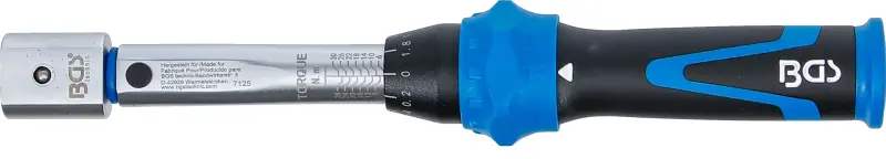 Momentový klíč pro nástrčné nástroje 9 x 12 mm BGS 7125 (6 ÷ 30 Nm) (BGS107125)
