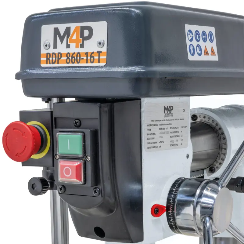 Radiálna stolová vŕtačka RDP 860 - 16 T / 230 V