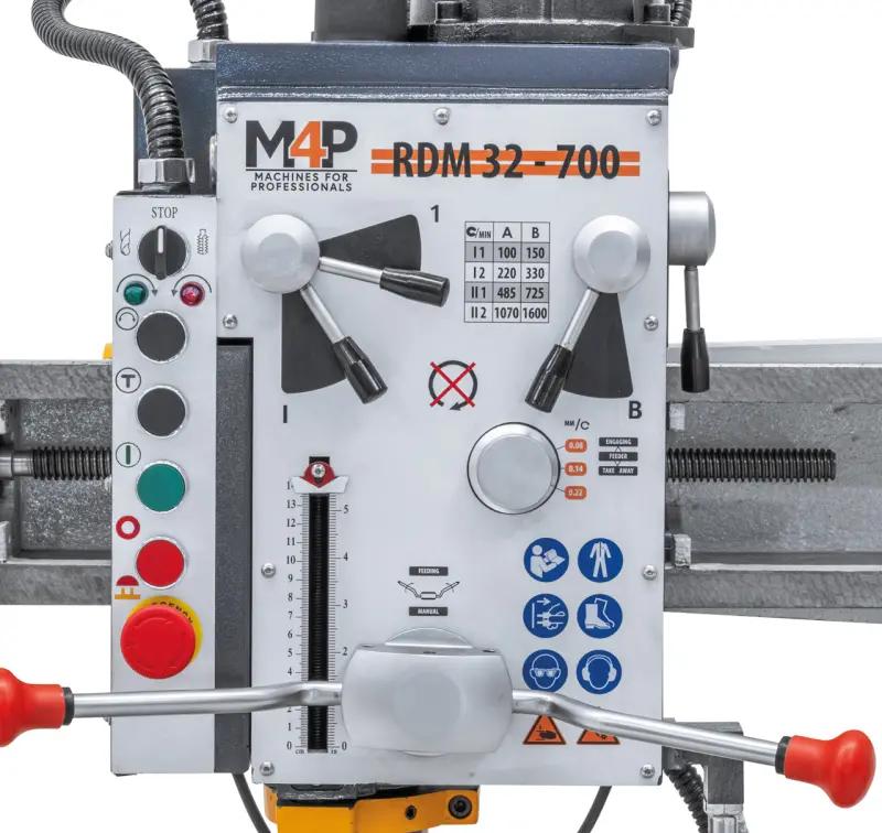 Radiálna vŕtačka RDM 32 - 700 / 400 V